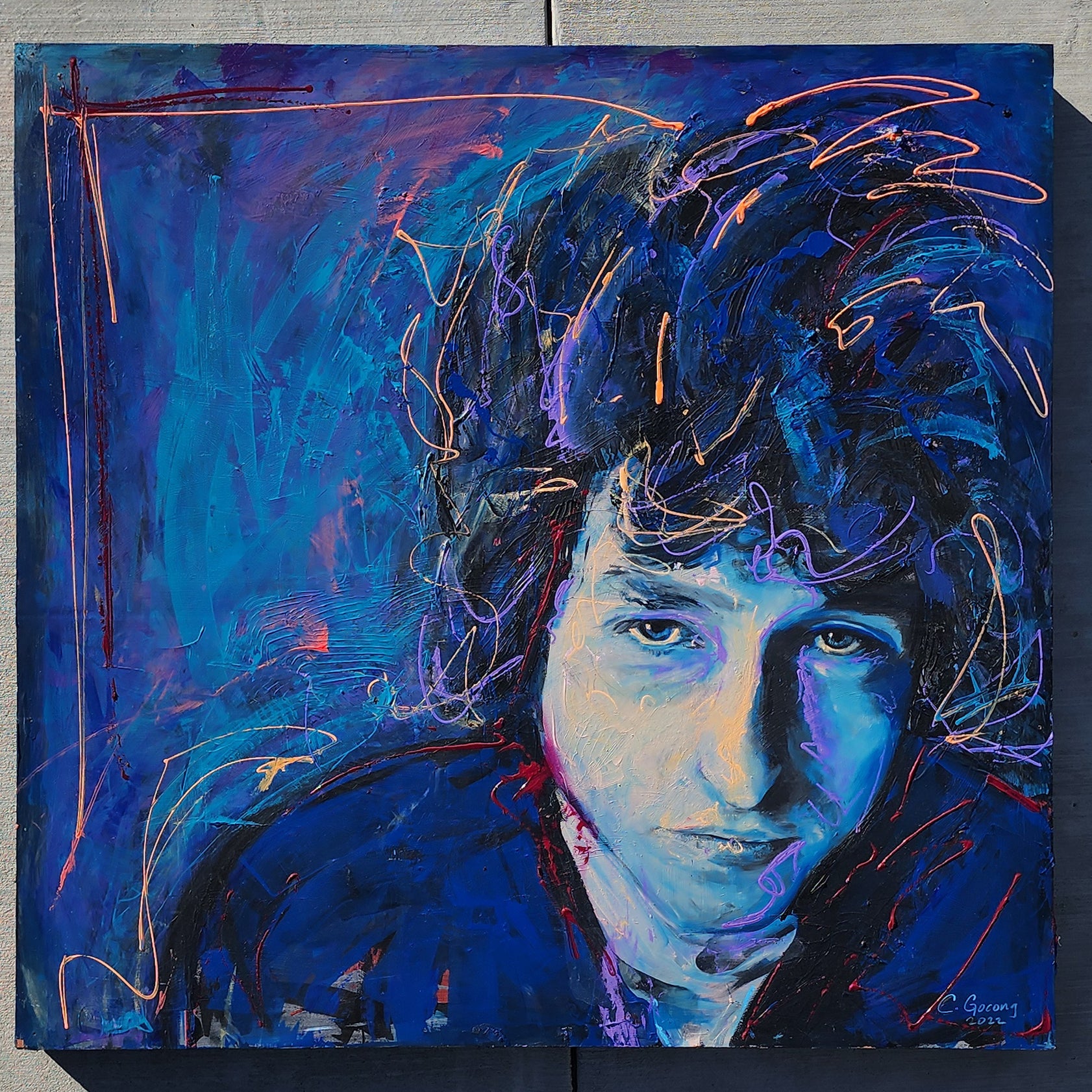 Bob Dylan – Art by Chris Gocong