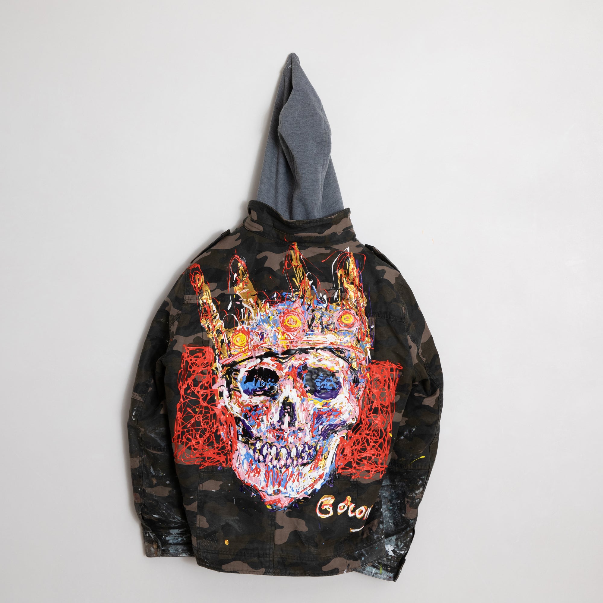 One-off Crowned Skull Jacket