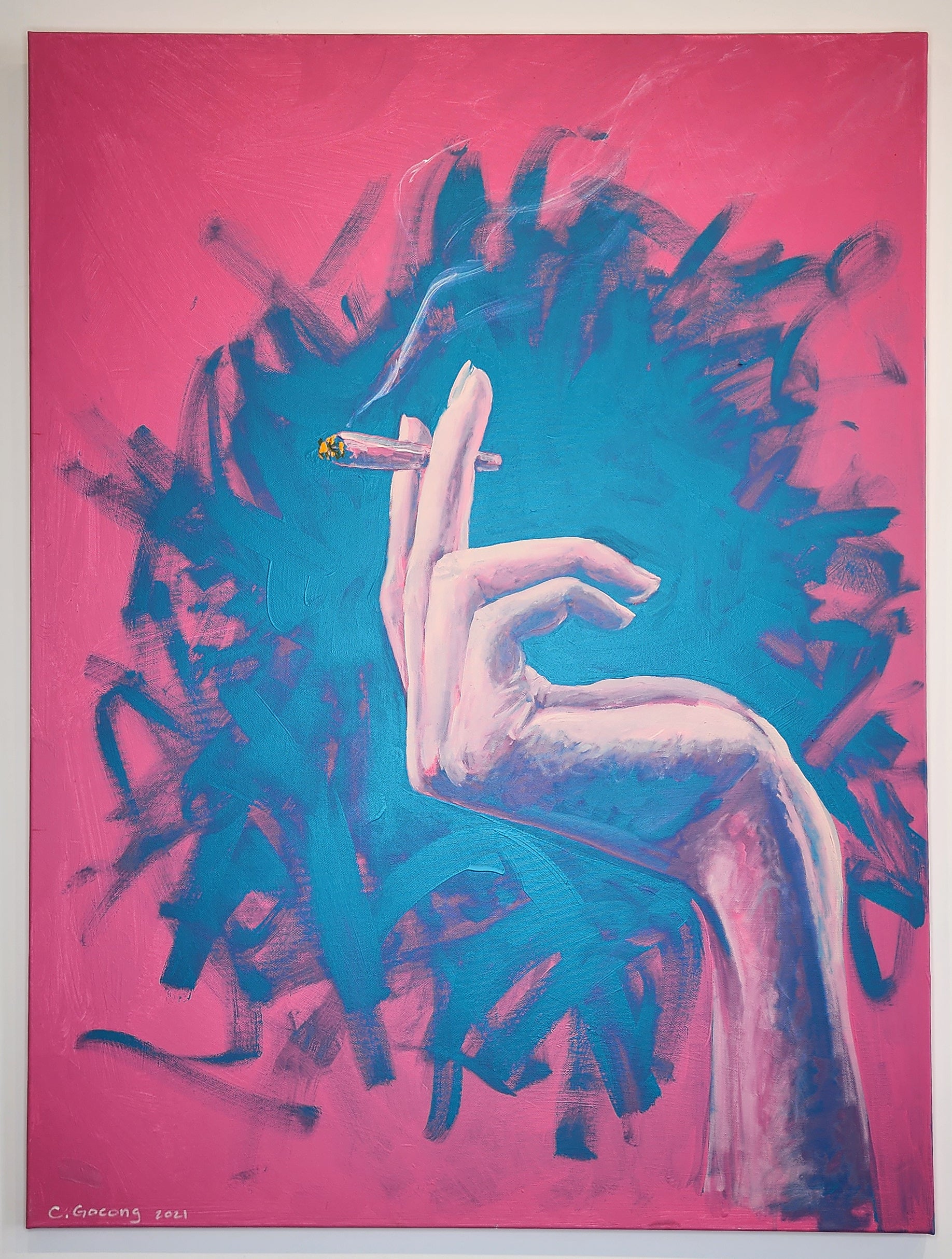 Smoking Hand