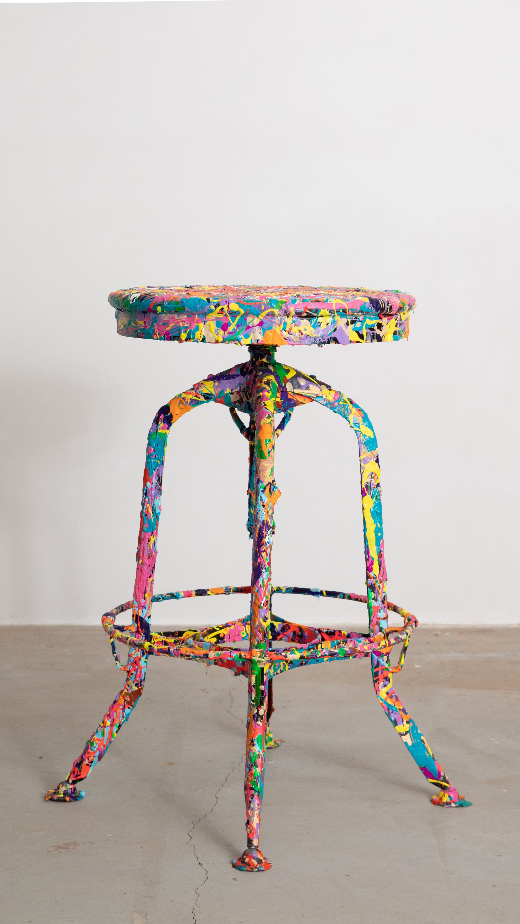 Splattered Stool